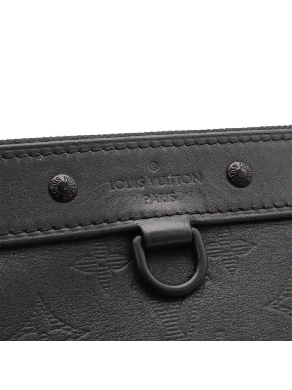 Louis Vuitton Monogram Shadow Pochette Discovery Clutch
